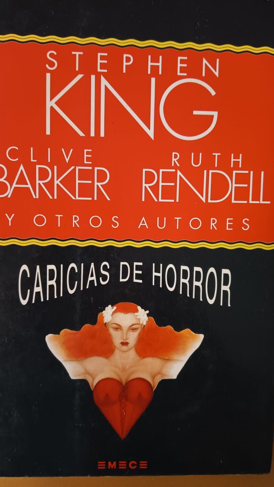 CARICIAS DE HORROR Stephen king Ruth Rendell Clive Barker y otros autores